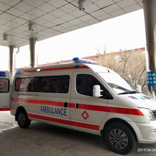 钦州救护车出租服务案例2
